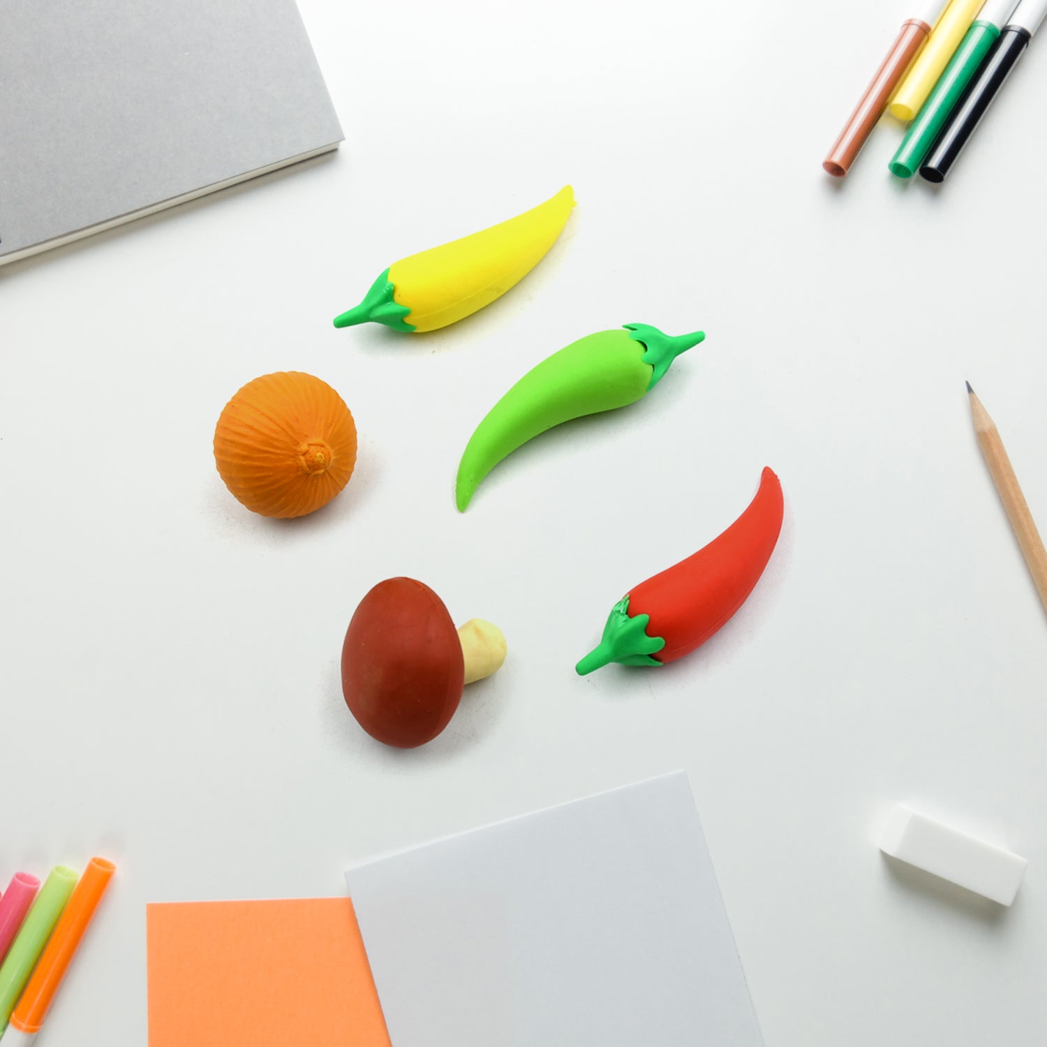 4575 Vegetable Shaped Erasers, Puzzle Erasers, Erasers for Kids, Fun Erasers, Gifts for Kids, Pencil Erasers for Birthday Gifts for Kids (5 Pcs Set) 4575 Vegetable Shaped Erasers, Puzzle Erasers, Erasers for Kids, Fun Erasers, Gifts for Kids, Pencil Erasers for Birthday Gifts for Kids (5 Pcs Set)